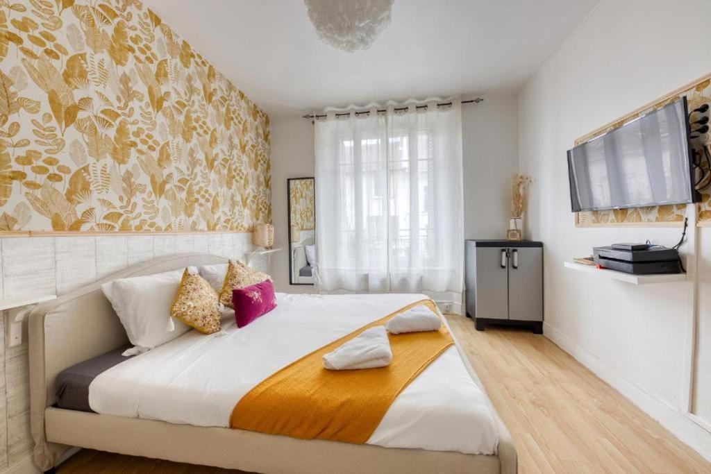 Studio Cosy Proche Paris, Stade De France Pierrefitte-sur-Seine Buitenkant foto