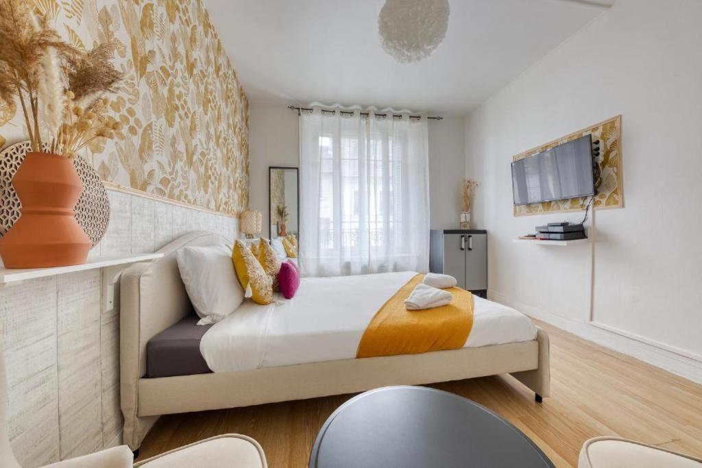 Studio Cosy Proche Paris, Stade De France Pierrefitte-sur-Seine Buitenkant foto