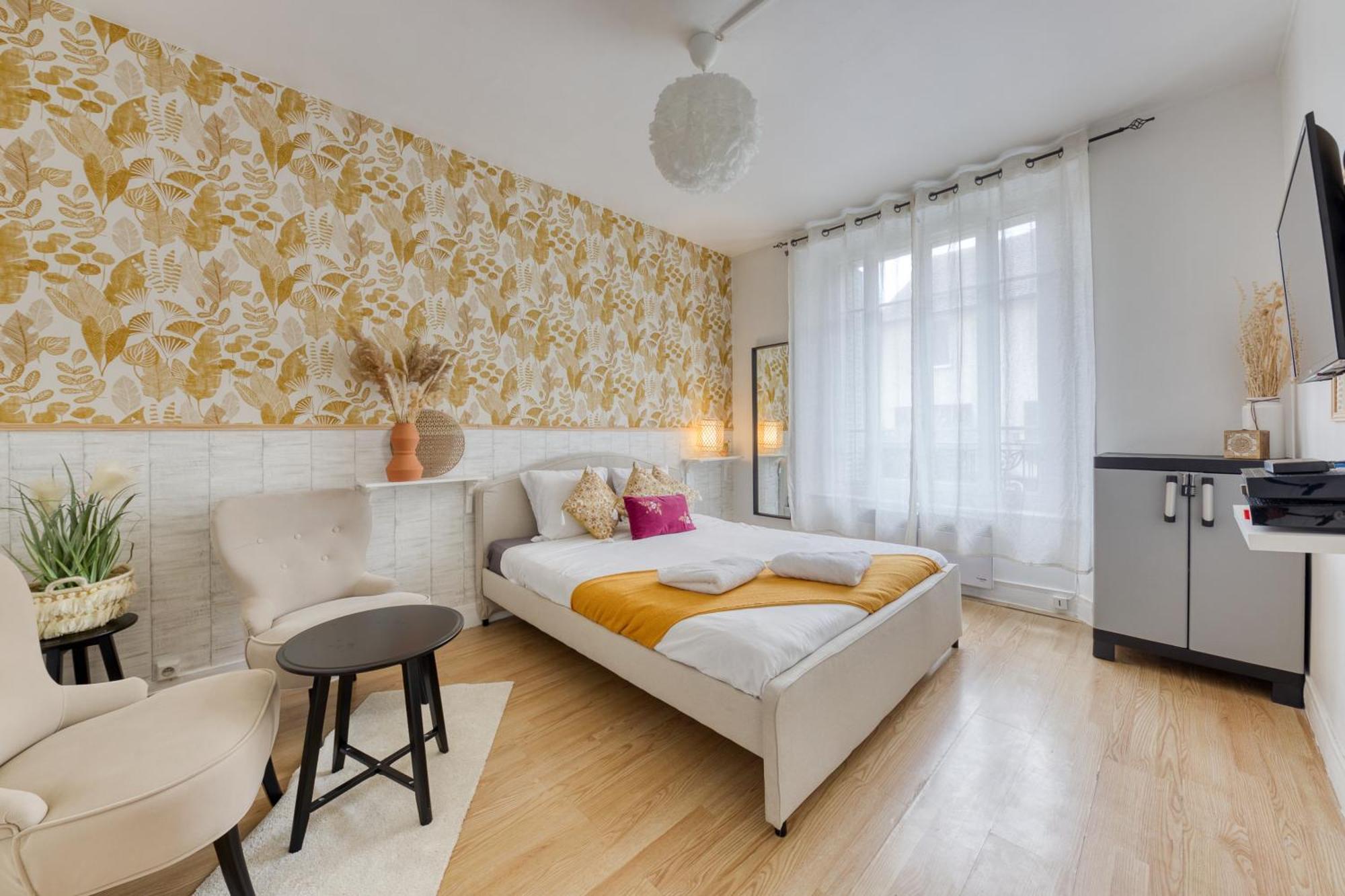 Studio Cosy Proche Paris, Stade De France Pierrefitte-sur-Seine Buitenkant foto